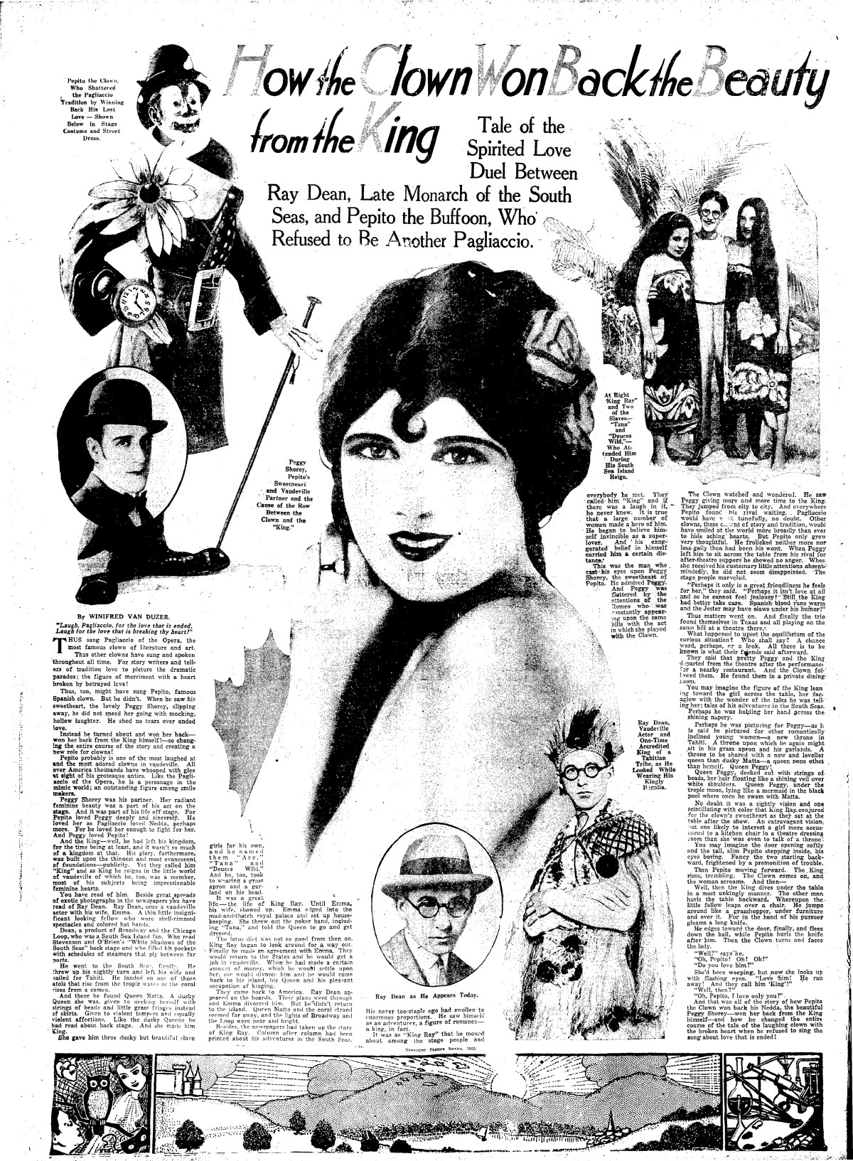 Nationally Syndicated Feature: “How the Clown Won Back the Beauty From the King”&nbsp;(1925)