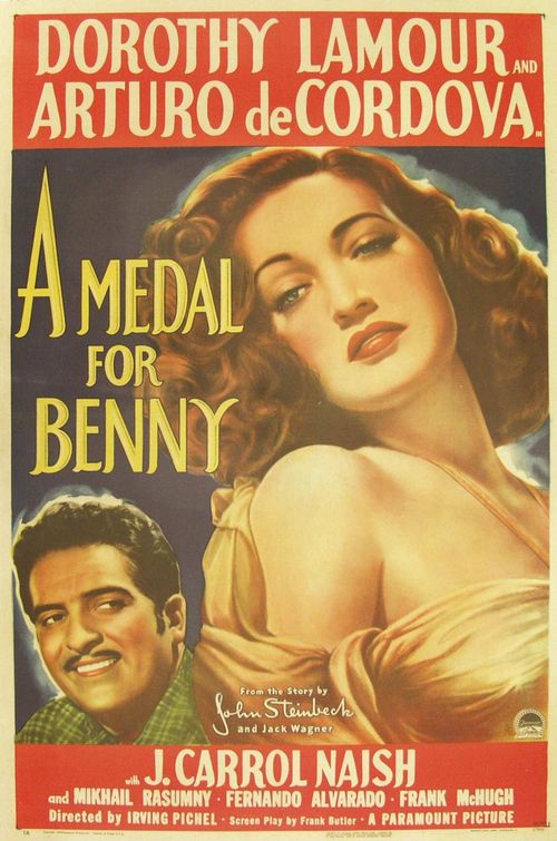 VIDEO: Pepito’s Filmography: “A Medal For Benny” Starring Dorothy Lamour & Arturo deCordova (1945)