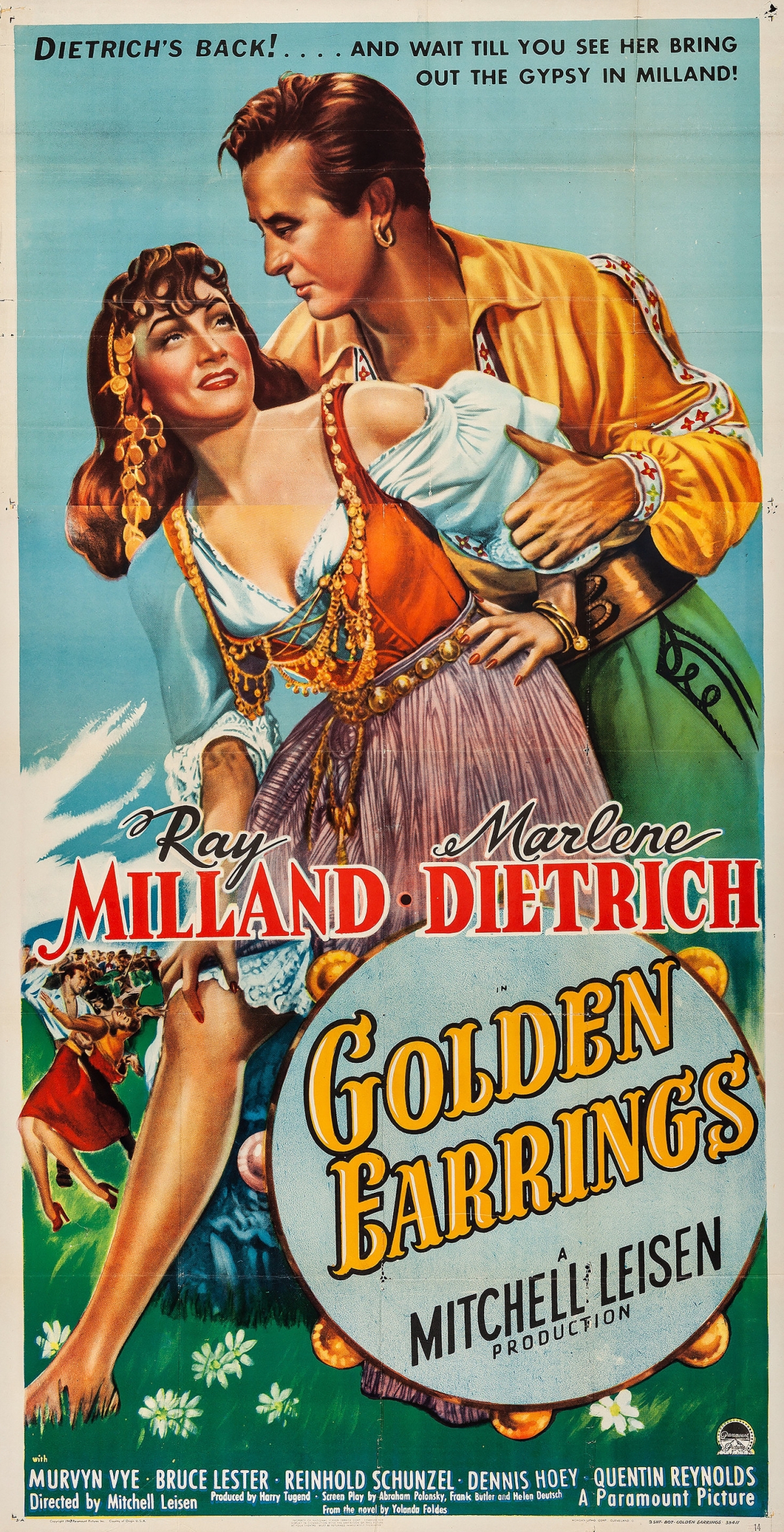 VIDEO: Pepito’s Filmography: “Golden Earrings” Starring Ray Milland & Marlene Dietrich (1947)
