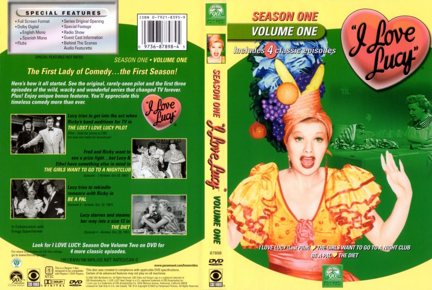The Lost “I Love Lucy” Pilot Released On DVD (2002)