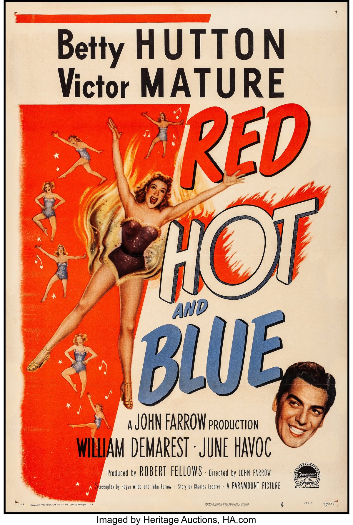 VIDEO: Pepito’s Filmography: “Red, Hot and Blue” Starring Betty Hutton & Victor Mature (1949)